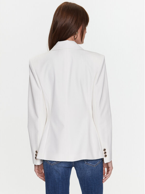 PINKO Pinko Sakko 100180 A0HO Weiß Regular Fit