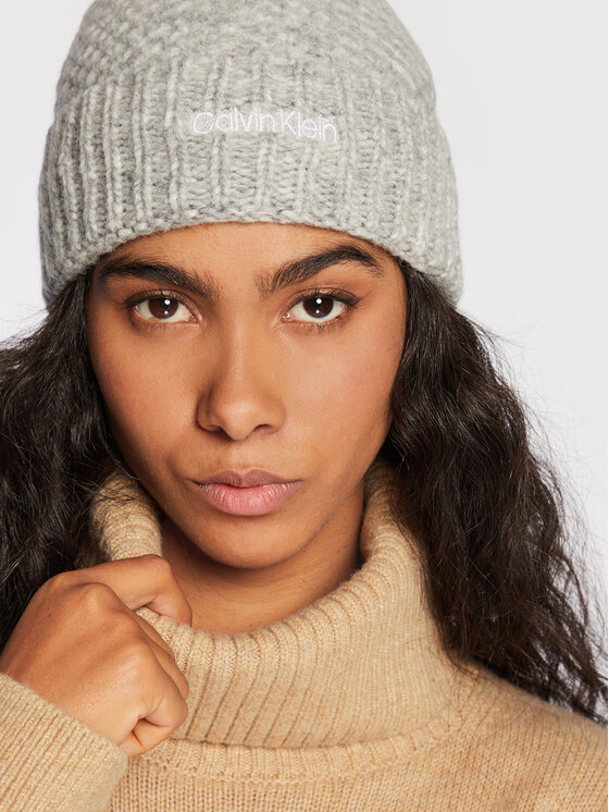 Berretto Micro Waffle Beanie K60K609963 Grigio