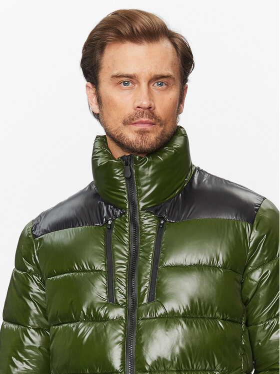 Save The Duck Save The Duck Kurtka zimowa Mitch D30817M LUCK17 Zielony Regular Fit