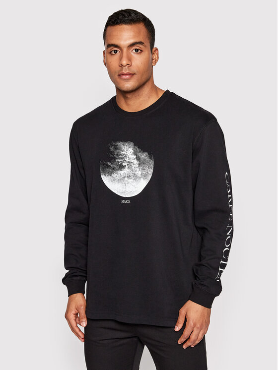 Longsleeve Skog M22102 Nero Relaxed Fit