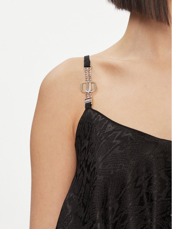 Liu Jo Liu Jo Φόρεμα κοκτέιλ CA4209 T3846 Μαύρο Regular Fit