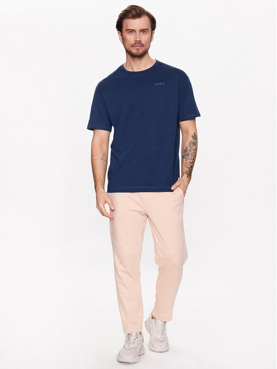 Outhorn Outhorn T-Shirt TTSHM453 Granatowy Regular Fit