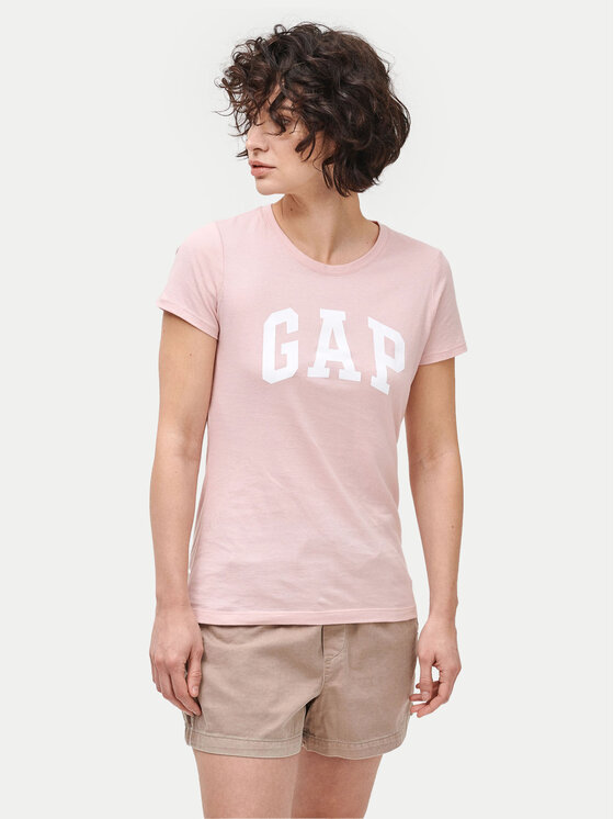 Gap Gap 2er-Set T-Shirts 548683-02 Rosa Regular Fit