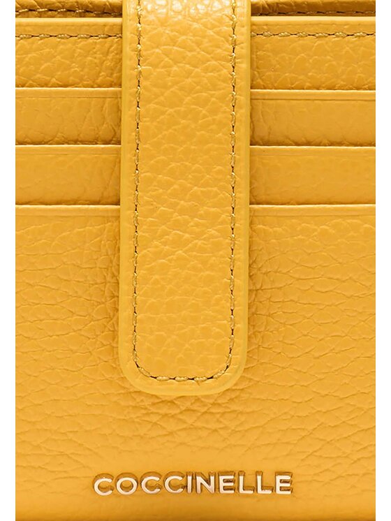 Coccinelle Coccinelle Portafoglio METALLIC S58 Giallo