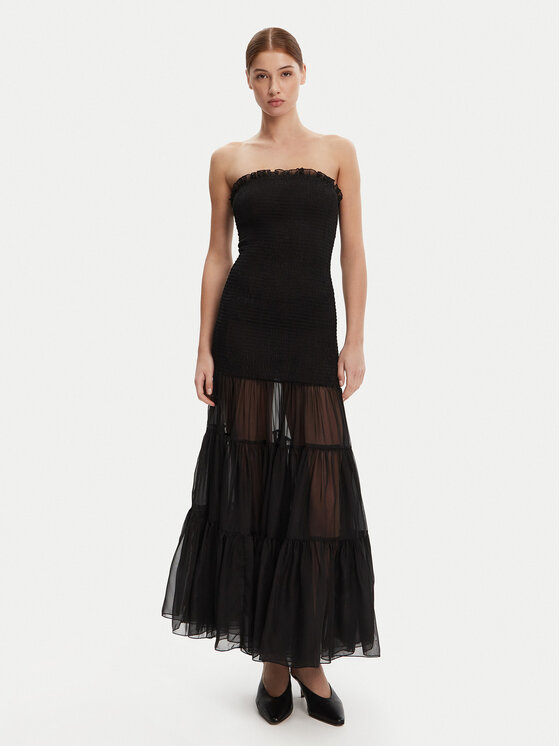BARDOT BARDOT Rochie de seară 59882DB Negru Regular Fit