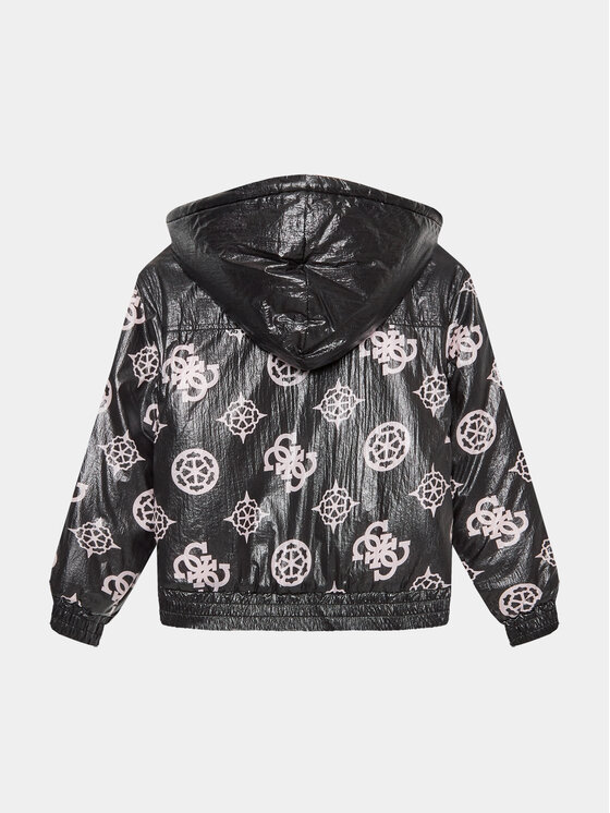 Guess Guess Prijelazna jakna J3YL08 WFJY0 Crna Regular Fit