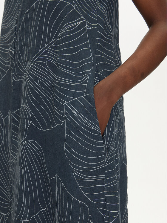 Bomboogie Bomboogie Sommerkleid AW8391TLIS5 Dunkelblau Regular Fit
