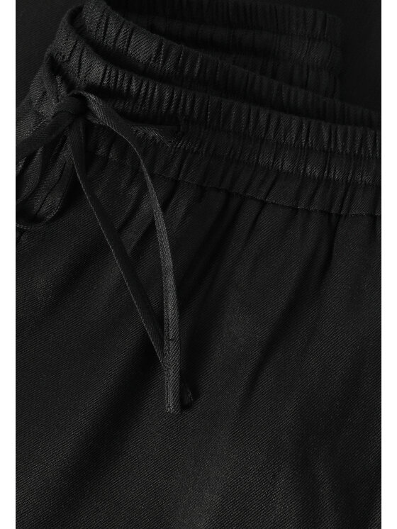TATUUM TATUUM Spodnie materiałowe REJNA 1 Czarny Loose Fit