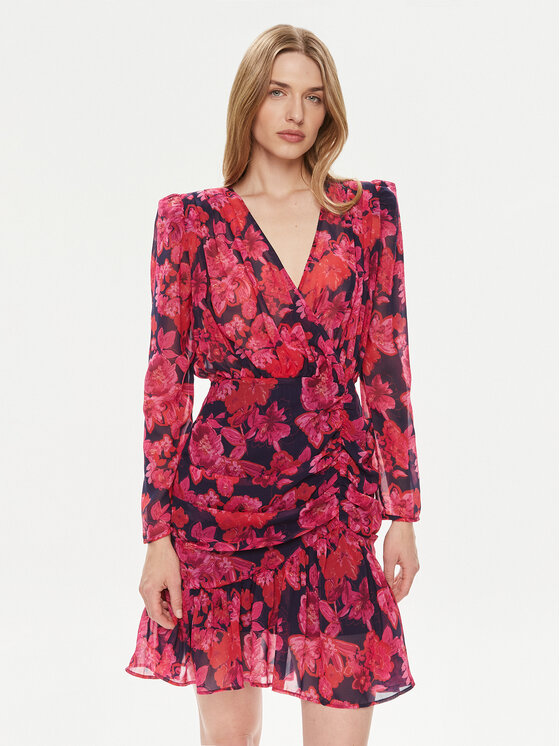Morgan Morgan Vasarinė suknelė 241-RANDA.F Rožinė Slim Fit