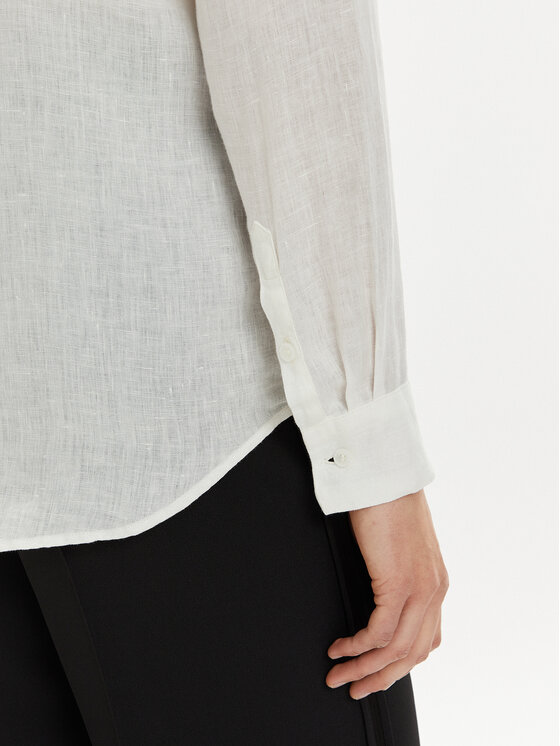Tommy Hilfiger Tommy Hilfiger Koszula WW0WW42037 Biały Relaxed Fit