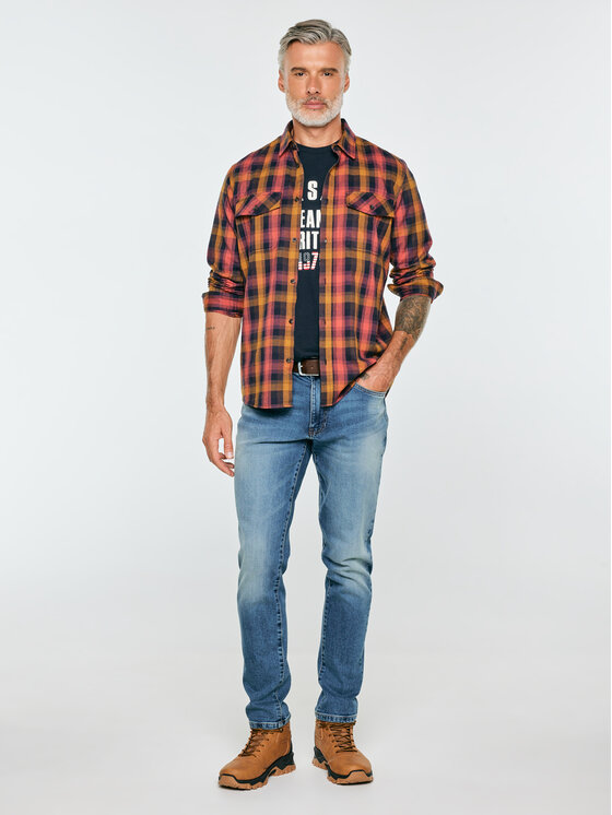 BIG STAR BIG STAR Koszula KOLISERI Kolorowy Basic Fit