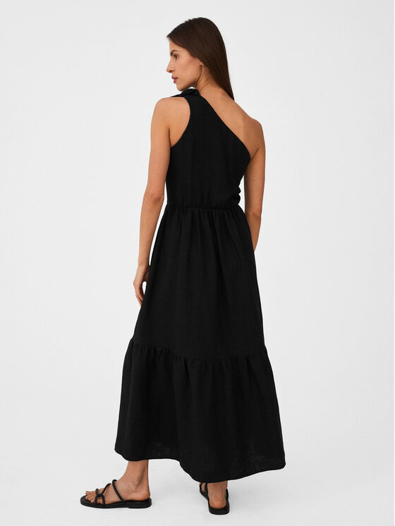 Undress Code Undress Code Φόρεμα καλοκαιρινό Roma 556 Μαύρο Regular Fit