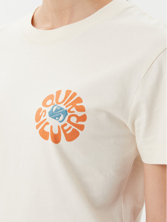 Quiksilver Quiksilver T-shirt EQWZT03181 Bež Relaxed Fit