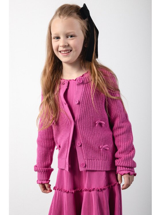 Coccodrillo Coccodrillo Sweter ZC5172201AGK-008 Różowy Regular Fit