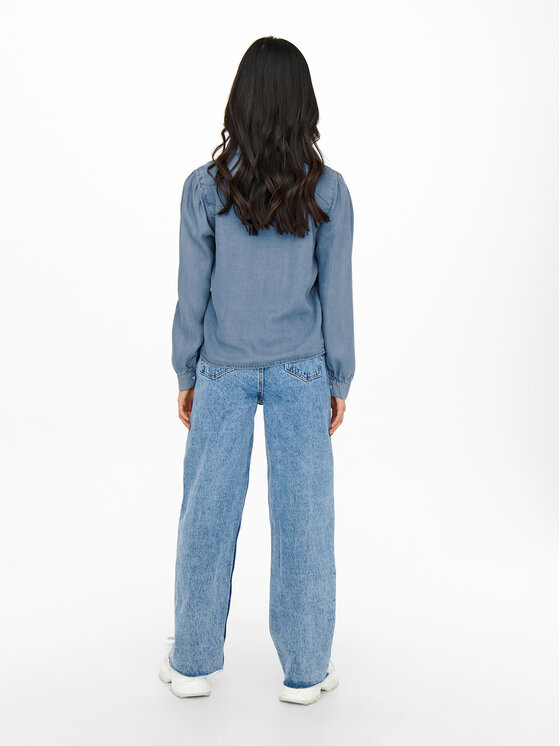 ONLY ONLY Πουκάμισο 15218685 Μπλε Regular Fit