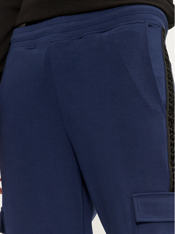 HUGO Hugo Spodnie dresowe Disland 50521407 Granatowy Regular Fit