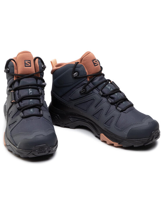 Salomon Salomon Туристически X Ultra 4 Mid Gtx W GORE-TEX 412956 20 V0 Сив