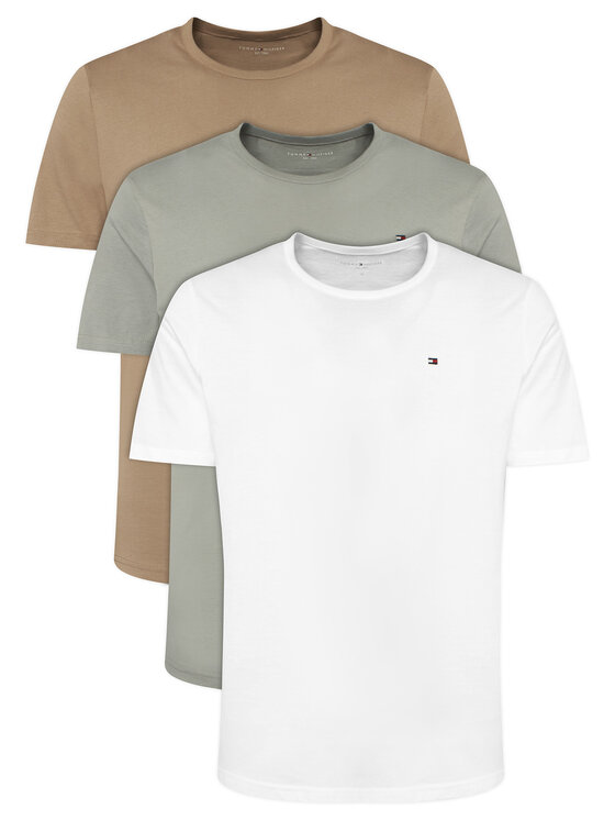 Tommy Hilfiger Tommy Hilfiger Marškinėlių komplektas UM0UM03870 Spalvota Regular Fit