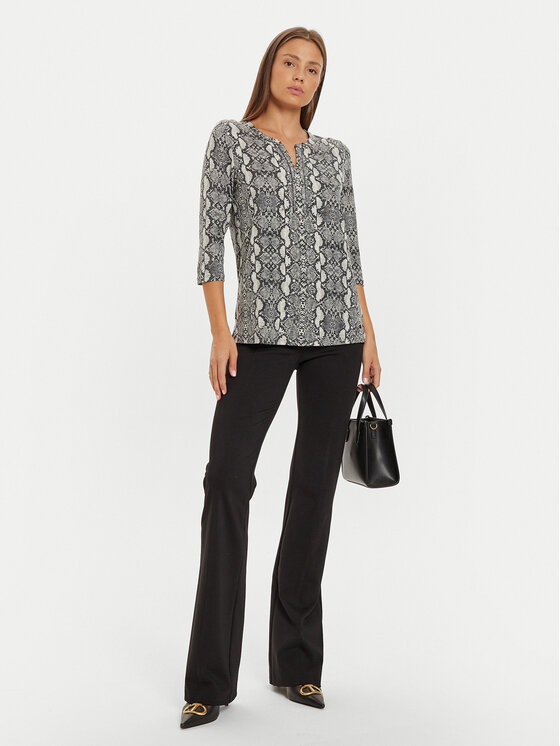 Olsen Olsen Блузка 11104921 Сірий Regular Fit
