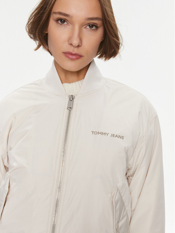 Tommy Jeans Tommy Jeans Kurtka bomber Classics DW0DW17240 Beżowy Regular Fit