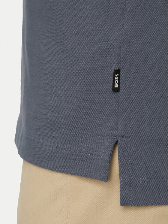 BOSS BOSS Polo marškinėliai Parlay 190 50494697 Mėlyna Regular Fit
