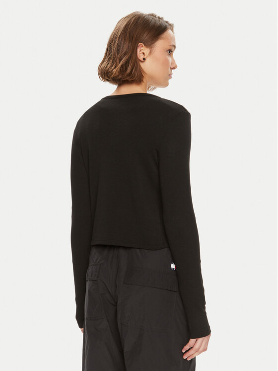 Gina Tricot Gina Tricot Kardigan 22994 Czarny Regular Fit