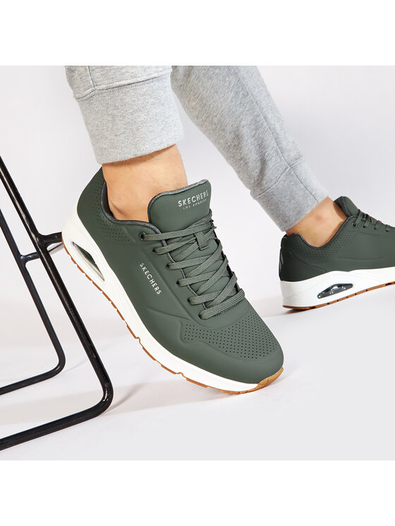 Skechers Skechers Sneakersy Stand On Air 52458/OLV Zelená