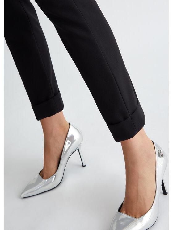 Liu Jo Liu Jo Pantalone da abito WXX046T789622222 Nero Regular Fit