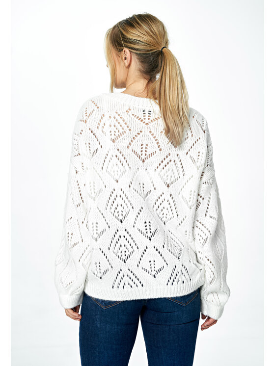 FIGL FIGLFIGL Maglione M887 Bianco Oversize
