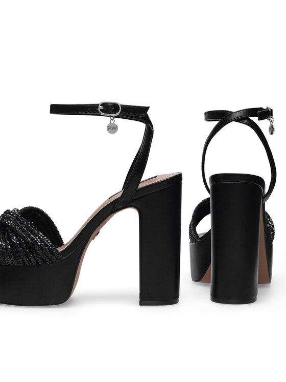 Nine West Nine West Sandały WFA2736-1 Czarny