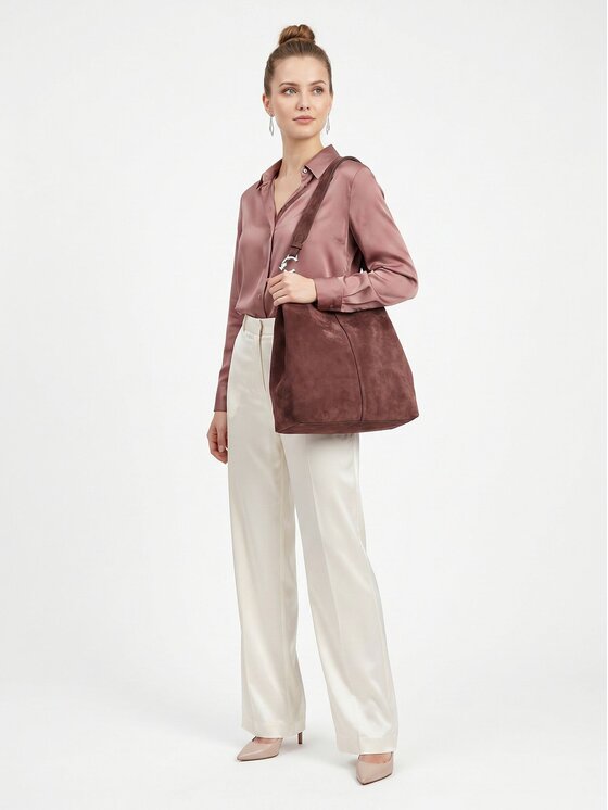 Coccinelle Coccinelle Handtasche The Coccinelle C-Easy E1 THE 11 02 01 Dunkelrot
