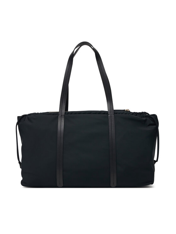 Tommy Hilfiger Tommy Hilfiger Handtasche Th Soft Nylon Hobo AW0AW18994 Schwarz