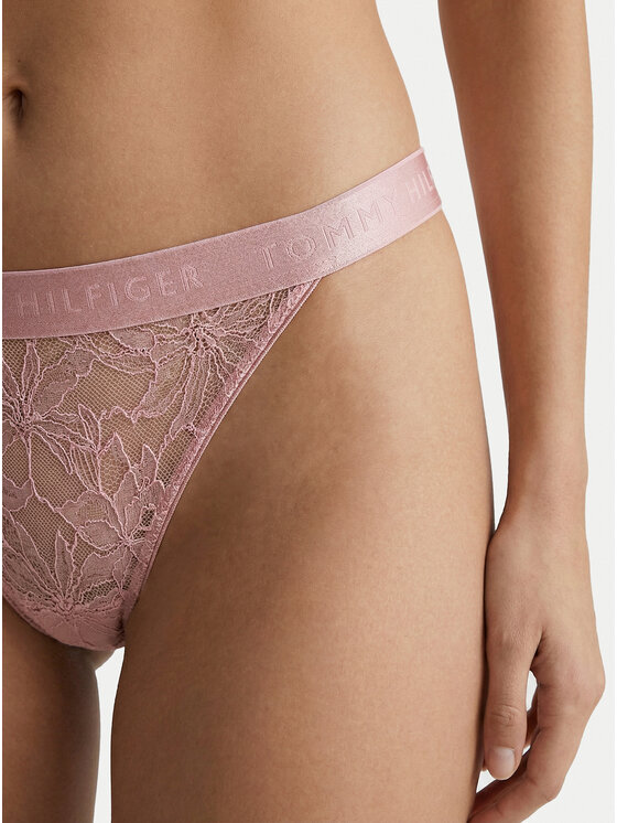 Tommy Hilfiger Tommy Hilfiger Stringtanga UW0UW06267 Rosa