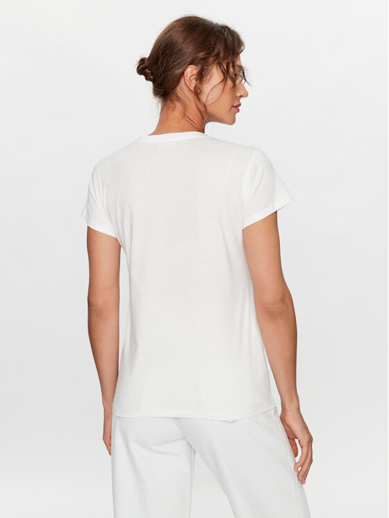 Liu Jo Liu Jo T-Shirt TF3297 J6040 Weiß Regular Fit