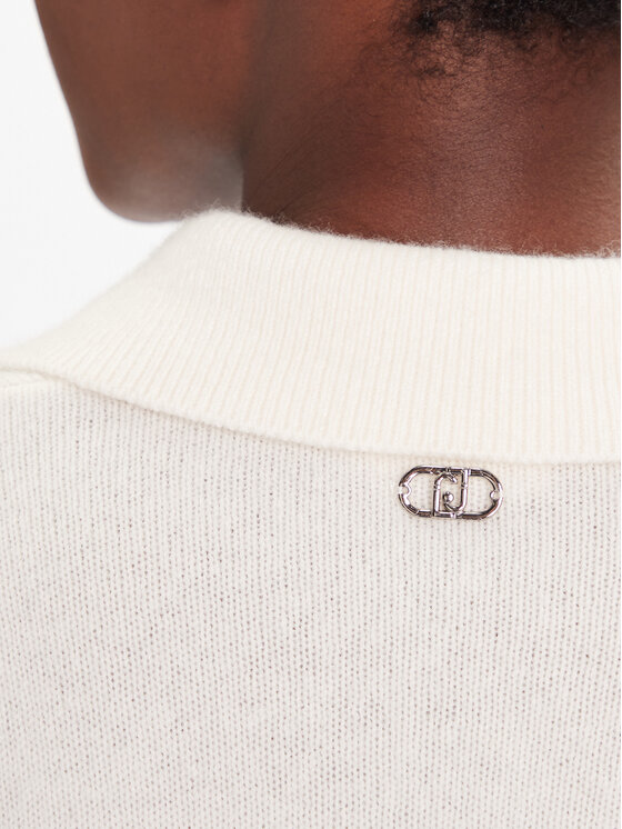 Liu Jo Liu Jo Pullover MF5038 MS009 Weiß Regular Fit