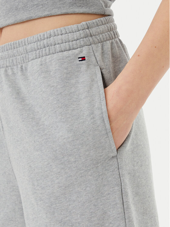 Tommy Hilfiger Tommy Hilfiger Sportovní kraťasy UW0UW05800 Šedá Regular Fit