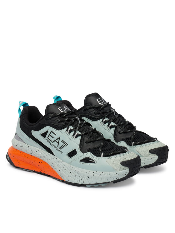 EA7 Emporio Armani EA7 Emporio Armani Снікерcи 7X000602 AF10181 MZ703 Сірий