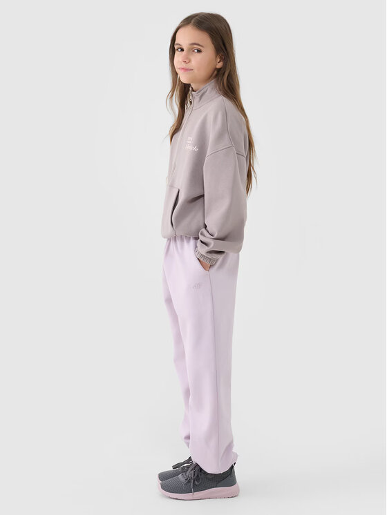 4F 4F Pantaloni da tuta 4FJASAW24TTROF1403-54S Rosa Oversize