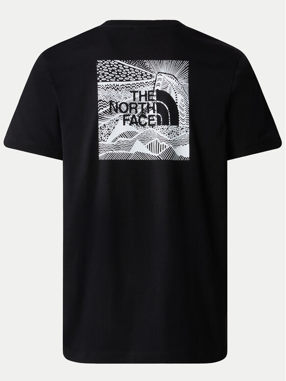 The North Face The North Face Marškinėliai Redbox NF0A87NV Juoda Regular Fit