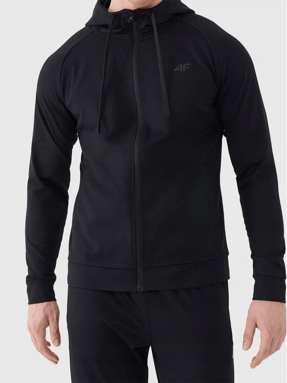 4F 4F Bluza TFSWM631-20-L Czarny Active Fit