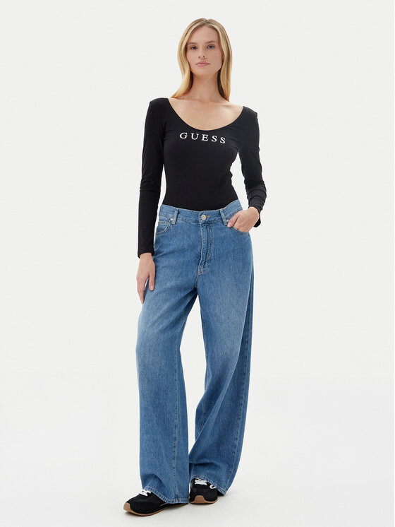Guess Guess Body O5RM08 KBBU1 Czarny Slim Fit