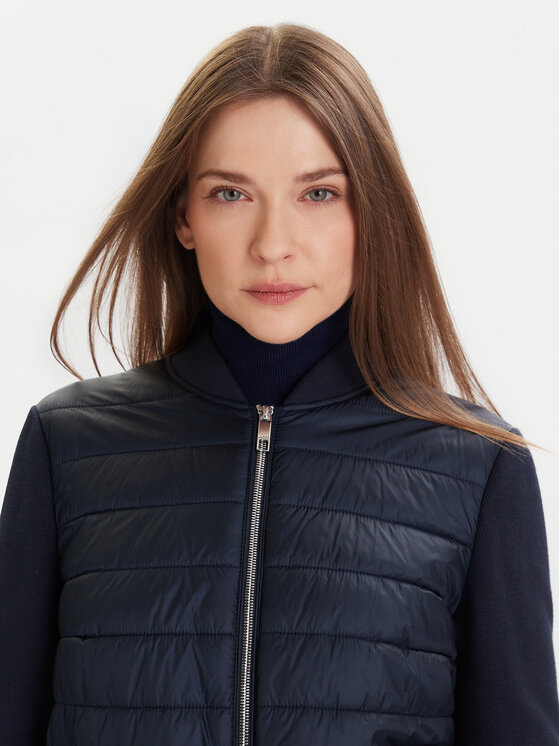 BOSS BOSS Bomber Pidina 50543236 Blu scuro Regular Fit