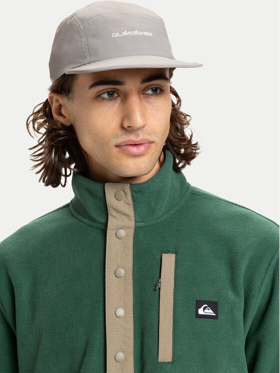 Quiksilver Quiksilver Флісовий реглан No Destination EQYPF03072 Зелений Regular Fit