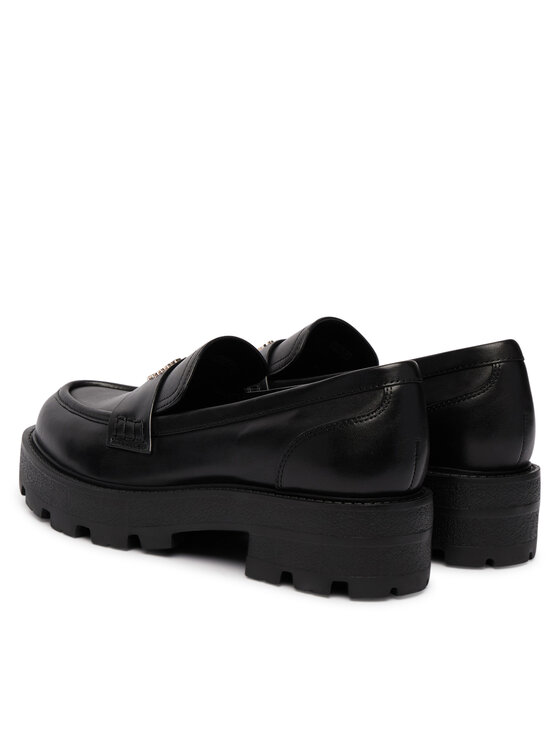 Guess Guess Loafersy FLFYAM LEA14 Czarny