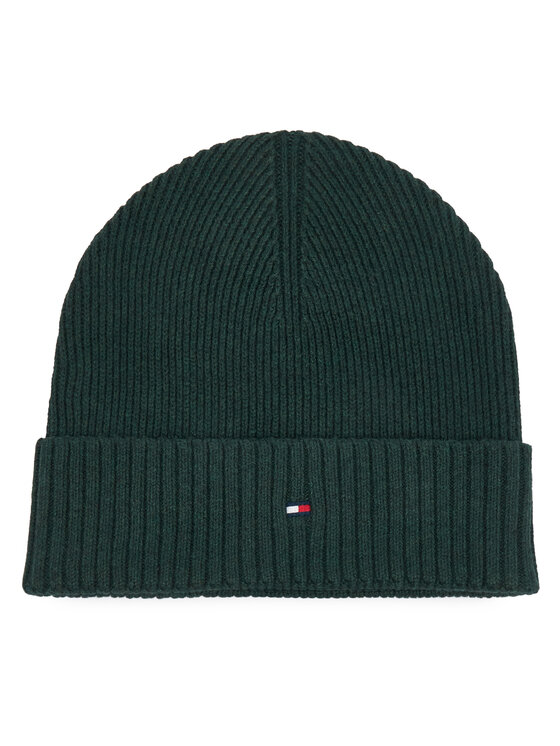 Tommy Hilfiger Tommy Hilfiger Czapka Flag AM0AM12796 Zielony ciemny