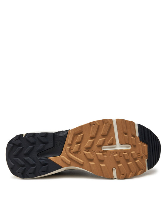 Tommy Hilfiger Tommy Hilfiger Sneakersy M Runner X Ventile Mix FM0FM05062 Tmavomodrá