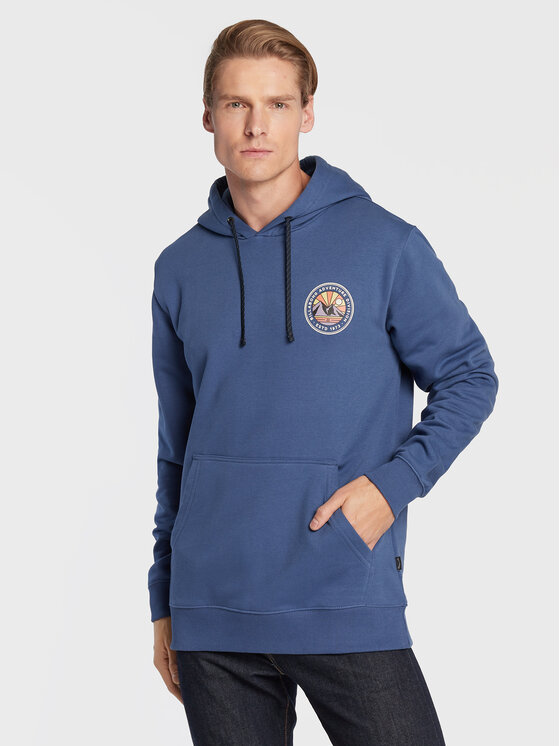 Felpa Rockies F1HO04 BIF2 Blu scuro Core Fit
