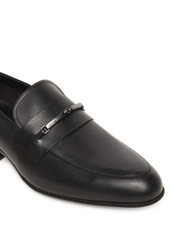 Calvin Klein Calvin Klein Halbschuhe Almond Moccasin W/ Bit HM0HM01884 Schwarz