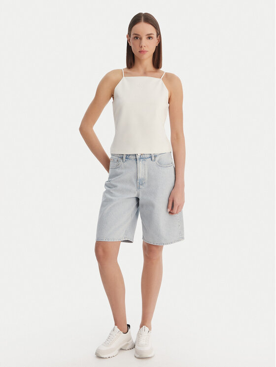 Calvin Klein Jeans Calvin Klein Jeans Džínsové šortky LV047F673G Čierna Loose Fit