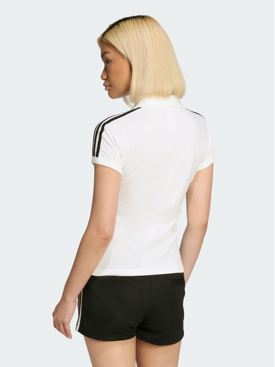 adidas adidas Polo 159123 Biały Slim Fit